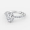 1.5 carat oval diamond ring with halo