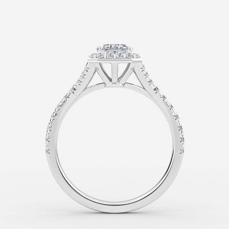 4 ct emerald cut diamond ring