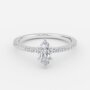 dainty marquise engagement ring white gold