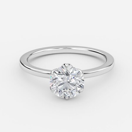 Galadriel Round Solitaire Engagement Ring