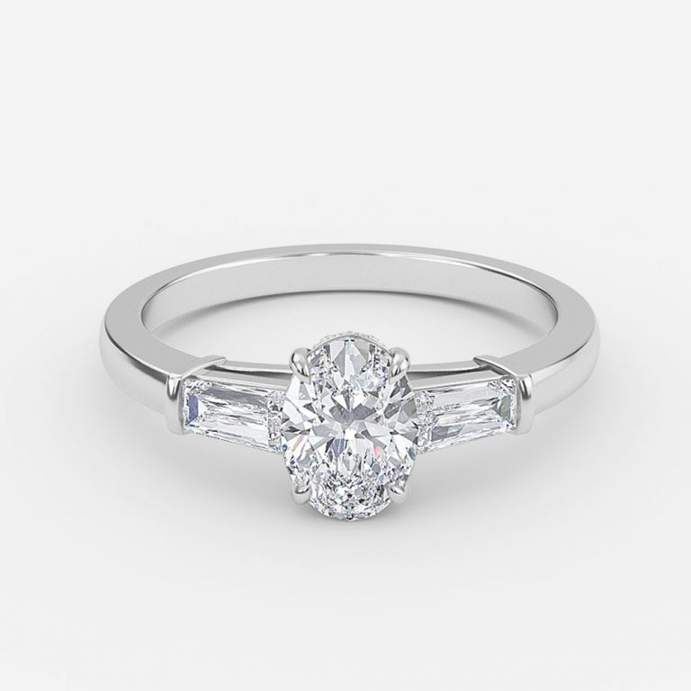 three stone oval engagement ring three stone oval engagement ring
