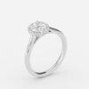white gold oval halo engagement ring