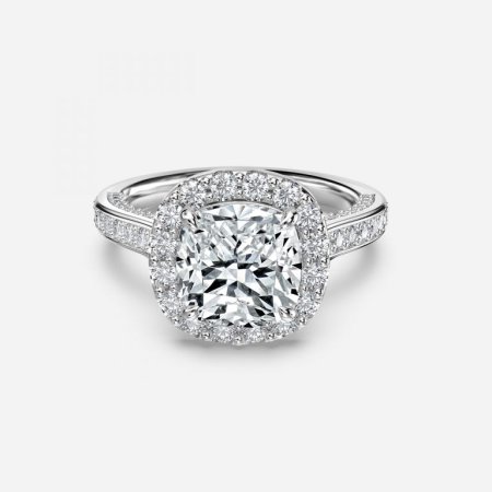 Ayana Cushion Halo Engagement Ring Ayana Cushion Halo Engagement Ring