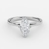 marquise diamond ring white gold