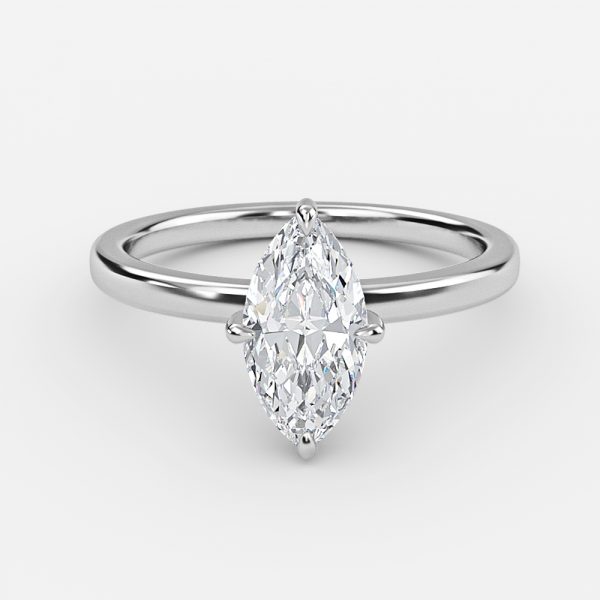 marquise diamond ring white gold
