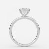 marquise engagement ring with hidden halo white gold