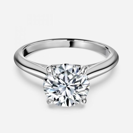 Kensley Round Hidden Halo Engagement Ring Kensley Round Hidden Halo Engagement Ring