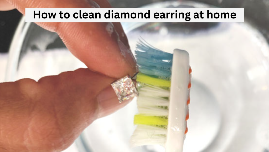 How to Clean Lab Grown Diamond Earrings