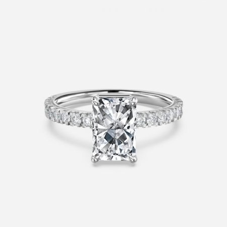 Kenzo Radiant Hidden Halo Engagement Ring