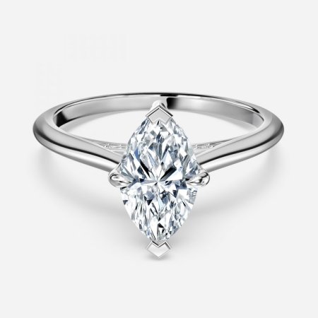Kensley Marquise Hidden Halo Engagement Ring Kensley Marquise Hidden Halo Engagement Ring
