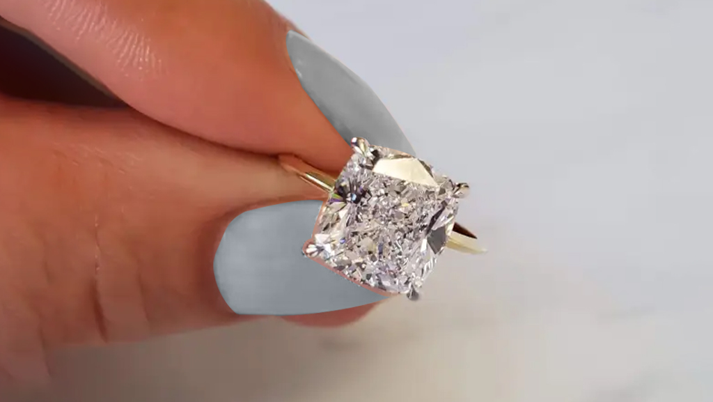 Thin Band Engagement Ring The Perfect Choice for a Delicate and Timeless Look